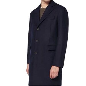 LANVIN Single-breasted wool coat